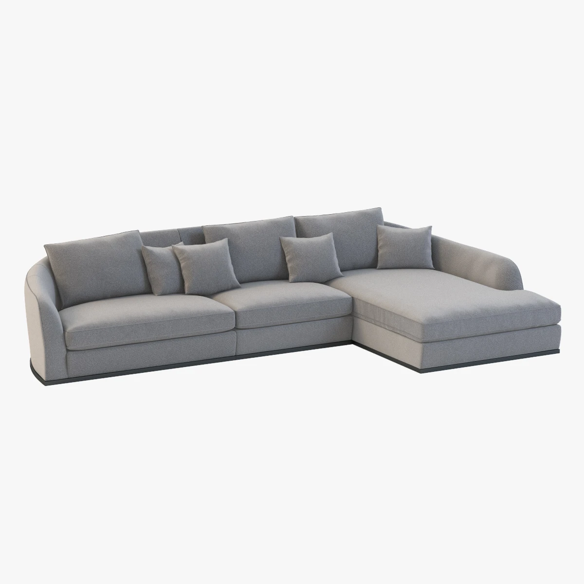 Flexform Sofa Collection 01 3D Model_07